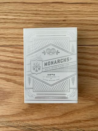 Theory 11 Monarchs Eleven Madison Park Playing Cards