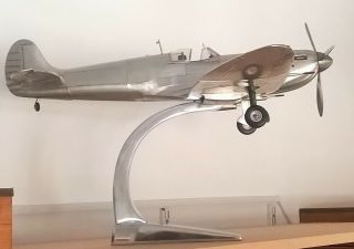 Ap456 Large Spitfire Aluminium By Authentic Models