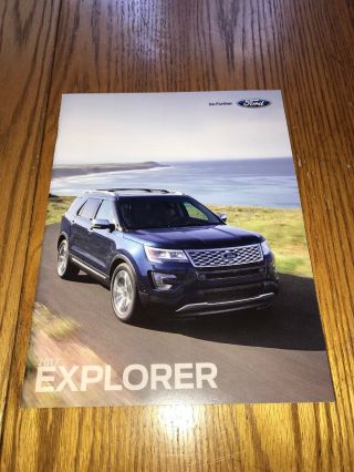 2017 Ford Explorer Brochure - Ford Brochures - 2017 Ford Brochures