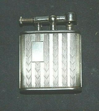 K - W Silver Lift Arm Lighter.  800 Silver Germany