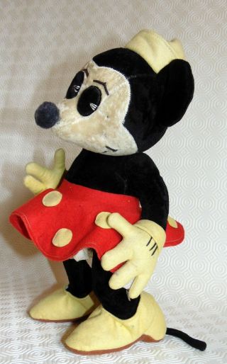 Fabulous & X Very Rare 1930s Disney Minnie Mouse French O 