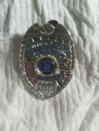 Disney Pin,  1 Security Officer Badge 1 1/2 Inch Tall