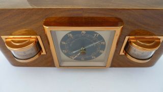 Rare German Art Deco Barometer Thermometer Hygrometer Weatherstation by LUFFT 4