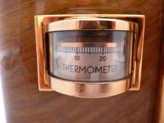 Rare German Art Deco Barometer Thermometer Hygrometer Weatherstation by LUFFT 7