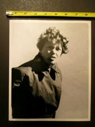 Vintage Authentic (amelia Earhart) Photgraph
