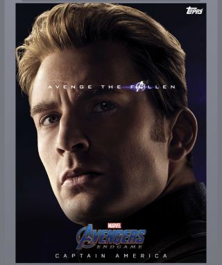 Topps Marvel Collect Captain America Avenge The Fallen Poster Award Atf Digital