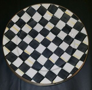 6 Mackenzie Childs Courlty Check Charger / Dinner Plates $324 Bin $189