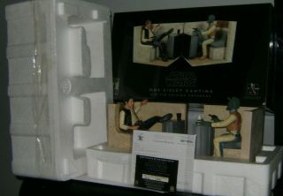 Gentle Giant Star Wars Mos Eisley Cantina Bookends W/ & Box D/3500 Display