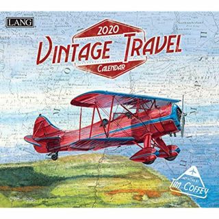 Lang Vintage Wall Calendars Travel 2020 (20991001988) Office Products