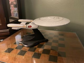 25th Anniversary Franklin Star Trek Uss Enterprise Ncc - 1701 Die Cast Model