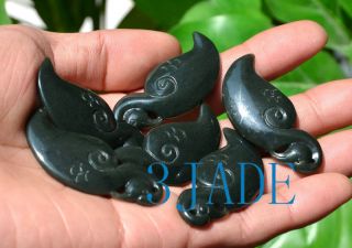 Nephrite Jade Manaia Pendant Zealand Maori Art Greenstone Pounamu Necklace 3