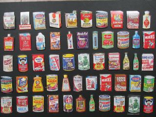 WACKY PACKAGES 1967 DIE CUT SET PUNCHED WITH VARIATIONS 2