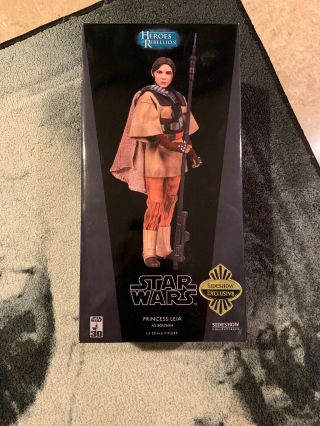 Leia As Boushh Sideshow Exclusive 1:6 Scale Figure Star Wars