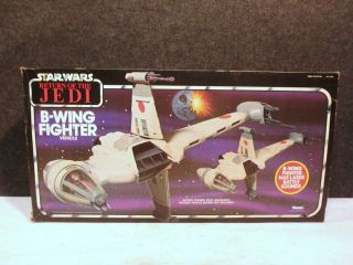 Factory Seal Mib 1984 Kenner Star Wars Return Of The Jedi B - Wing Fighter Vehicle