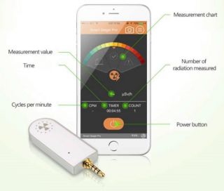 Smart Geiger SGP - 001 Nuclear Radiation Detector Counter for Smartphone iOS Andro 5