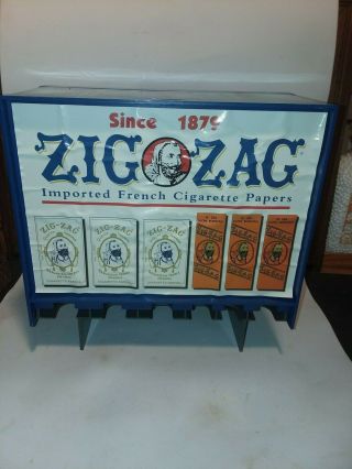 Zig Zag Rolling Papers Dispenser Vending Machine Gas Station Display