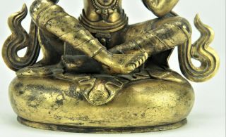 A Chinese Gilt Bronze Buddha Figure 4