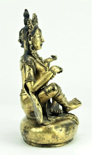 A Chinese Gilt Bronze Buddha Figure 5