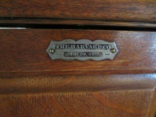 Antique Oak Harvard Dental Cabinet Top Of The Line Circa 1900’s 7