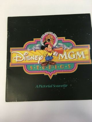 1989 Disney Mgm Studios Guidebook - Star Tours Prev - See Attractions