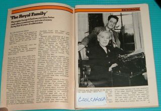 1973 Tv Article The Royal Family Playwrights Edna Ferber & George S.  Kaufman