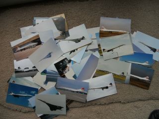 Over 100 X British Airways And Prototype Concorde Photographs 150mm X 100mm