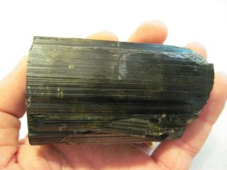 Green Tourmaline Crystal 407.  6g (himalaya mine CA) LOOK 12