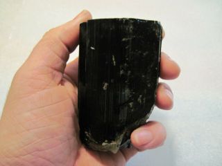 Green Tourmaline Crystal 407.  6g (himalaya mine CA) LOOK 3