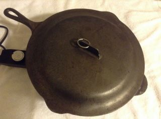 Rare Vintage American Heritage Skillet S - 60 Electric Cast Iron House Of Webster