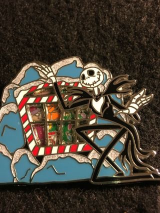Disney Pin Nightmare Before Christmas Window To The Magic Jack Skellington Le