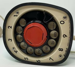 Vintage Ericofon Cobra Rotary Dial Aqua Mist Phone 6
