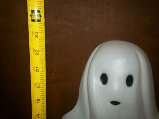 Vintage Halloween Blow Mold Ghost Lawn Decoration Light Up