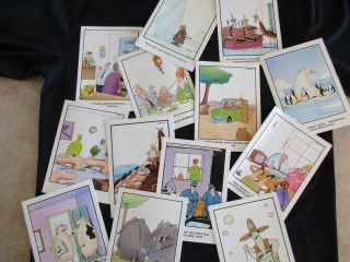 (100 Mixed) The Far Side Greeting Cards - Birthday,  Blank & " Other " Message