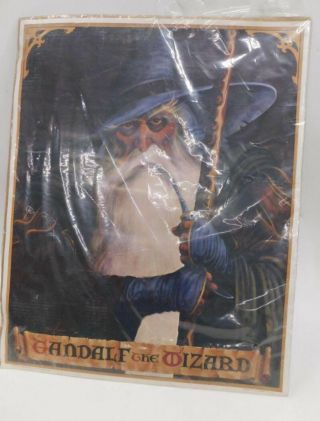 Lord Of The Rings - Gandalf The Wizard Rare Vintage Hobbit Poster 1977 Al Hudson