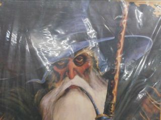 Lord Of The Rings - Gandalf The Wizard RARE VINTAGE Hobbit Poster 1977 Al Hudson 2