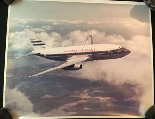 Piedmont Airlines Photo Of 1st B737 - 200 Print 19 " X16 " (not Re - Print)