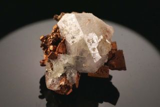 EXTRAORDINARY Cubic Native Copper & Analcime Crystal PHOENIX MINE,  MICHIGAN 8