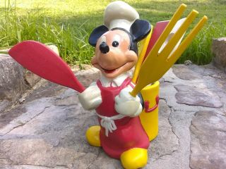 Mickey Mouse Disney Vintage Kitchen Utensils By Hoan Antique