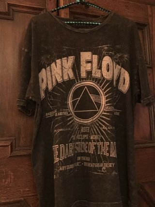Vintage 1973 Pink Floyd T Shirt Dark Side Of The Moon Xxl
