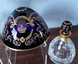 Faberge Limited Edition St Louis Perfume In Crystal Egg Numbered 3