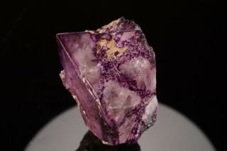 HISTORIC Purple Fluorite Crystal MT ANTERO,  COLORADO - Ex.  Museum,  Montgomery 7