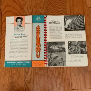 Vintage Here ' s Hawaii Travel Agency Edition Guide Book 1950 ' s 2