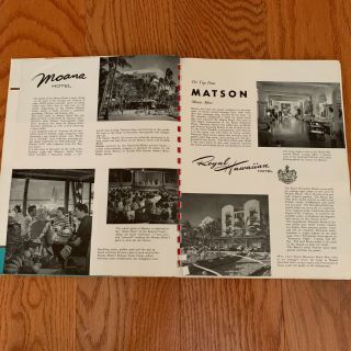 Vintage Here ' s Hawaii Travel Agency Edition Guide Book 1950 ' s 3