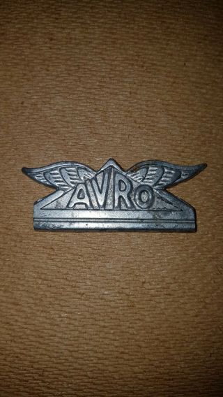 A V Roe " Avro " Aviation Sign