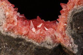 AESTHETIC Rhodochrosite Crystal Cluster UCHUCCHACUA MINE,  PERU - Ex.  Logan 11