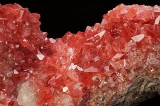 AESTHETIC Rhodochrosite Crystal Cluster UCHUCCHACUA MINE,  PERU - Ex.  Logan 7