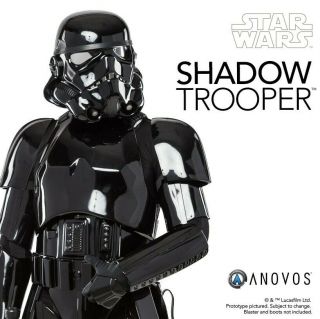 Anovos Star Wars Imperial Shadowtrooper Diy Kit With Completed Helmet (medium)