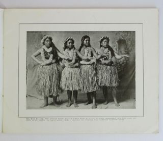 1919 ALOHA FROM HONOLULU SOUVENIR PHOTO BOOK Surfing Hula Dancers VINTAGE HAWAII 3
