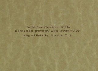 1919 ALOHA FROM HONOLULU SOUVENIR PHOTO BOOK Surfing Hula Dancers VINTAGE HAWAII 5