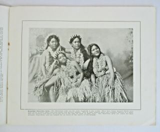 1919 ALOHA FROM HONOLULU SOUVENIR PHOTO BOOK Surfing Hula Dancers VINTAGE HAWAII 8